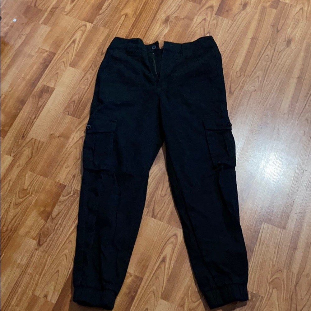 Black Cargo Pants